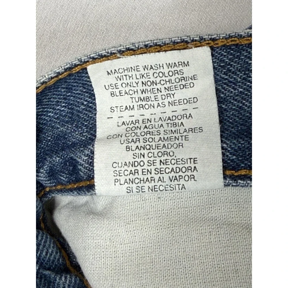 Vintage Arizona‎ Jean Co Shorts Mens 38 Blue Denim Relaxed Fit Bermuda Casual